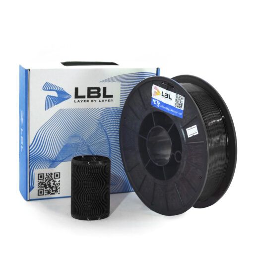 PLA (ПЛА) пластик Чорний для 3D принтера 0.800 кг / 260 м / 1.75 мм