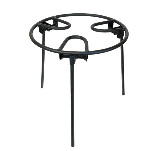 Розкладна туристична підставка для посуду на вогні (казан, чайник, сковорода) – компактна та стійка, 3 ніжки, жаростійкий метал